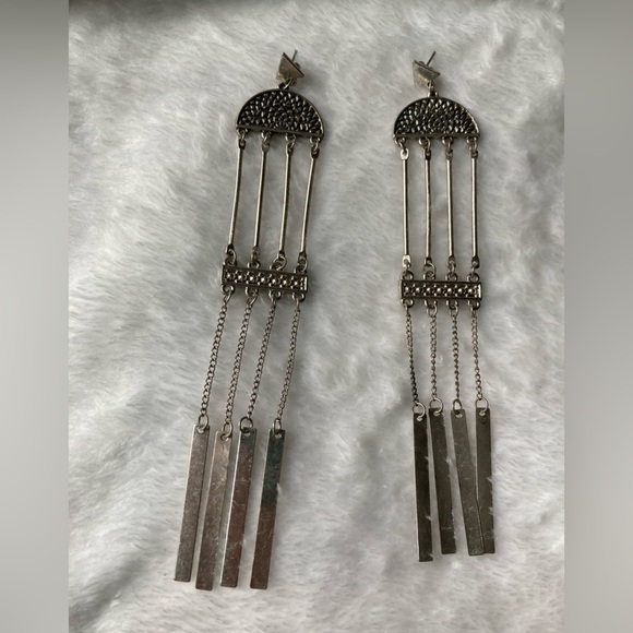 Bohemian Long‎ Dangle Earrings - Picture 1 of 4